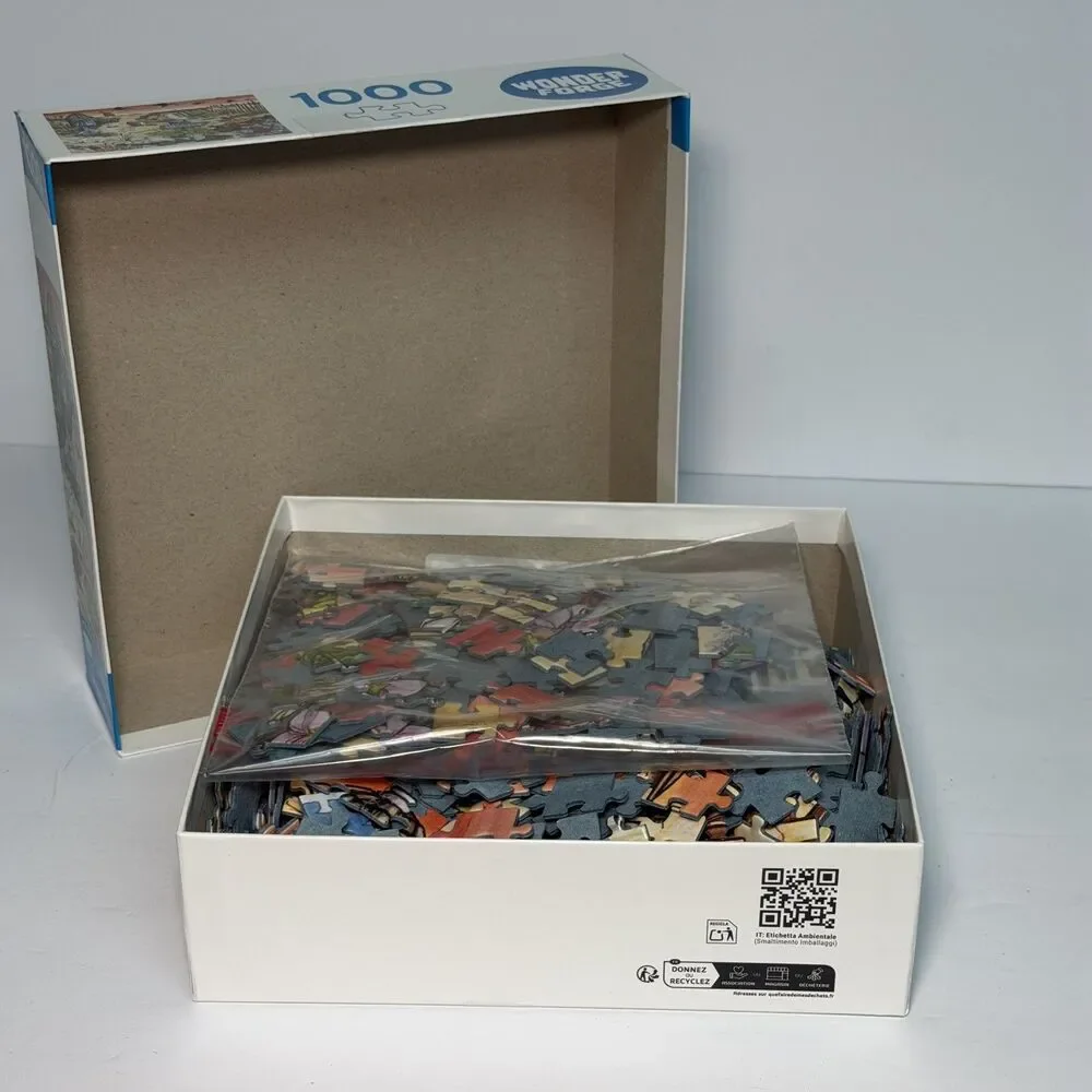 Wonder Forge Don't Disturb the Plovers 1000 Piece Jigsaw Puzzle Beach Nature